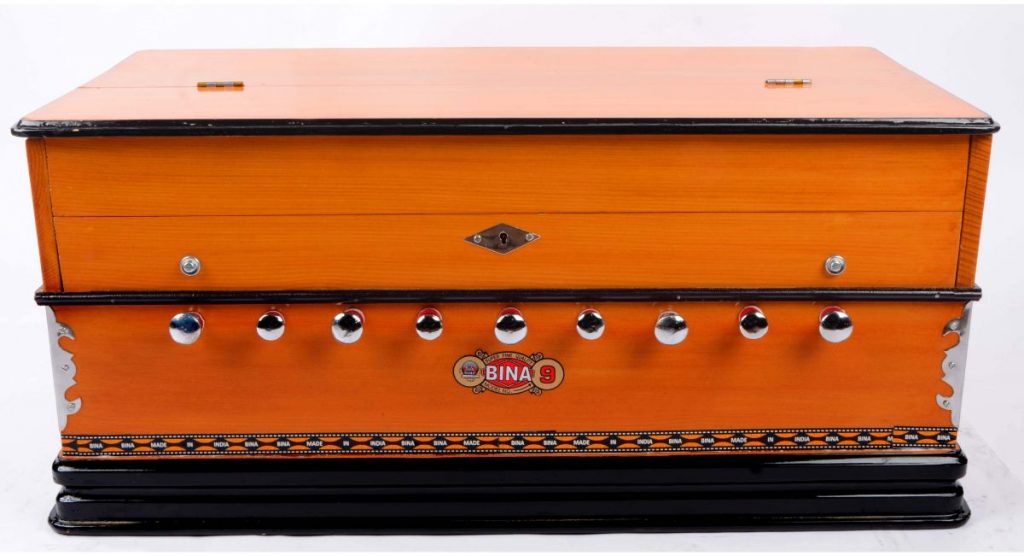 Harmonium BINA no. 9 – INDIAN MUSICAL INSTRUMENTS